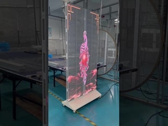 Double-sided Transparent LED Poster Screen